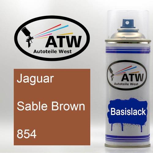 Jaguar, Sable Brown, 854: 400ml Sprühdose, von ATW Autoteile West.